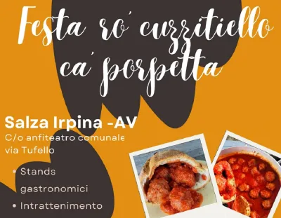 Festa Ro' Cuzzitiello Ca' Porpetta 2025 a Salza Irpina
