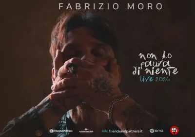 Programma Fabrizio Moro in concerto 2026 Casa della Musica Federico I Napoli