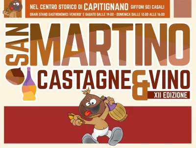San Martino Castagne e Vino 2025 a Capitignano di Giffoni Sei Casali