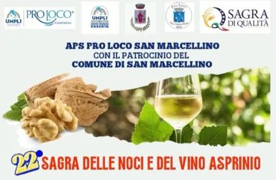 Programma Sagra delle noci e del vino Asprino 2026