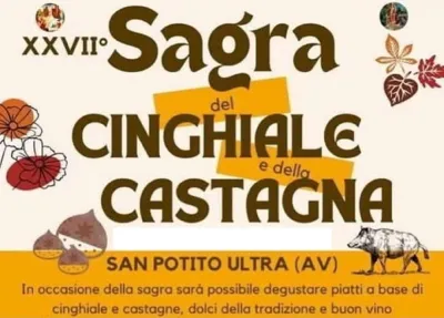 Sagra del Cinghiale e della Castagna 2025 a San Potito Ultra