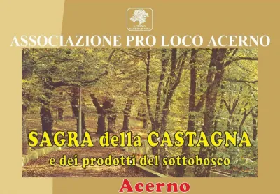 Sagra della Castagna e dei Prodotti del Sottobosco 2025 a Acerno