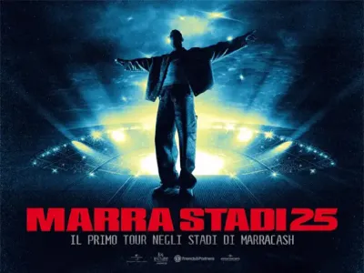 Marracash in concerto 2025 Stadio Maradona a Napoli
