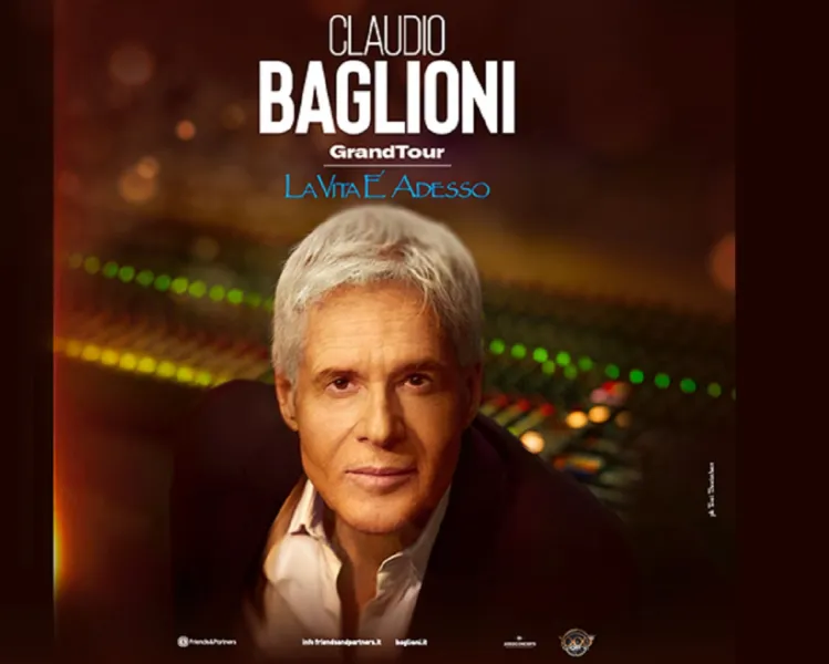 Programma Claudio Baglioni in concerto 2027 Reggia