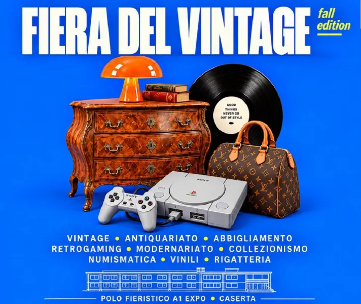 Fiera del Vintage 2026 A1Expo a San Marco Evangelista