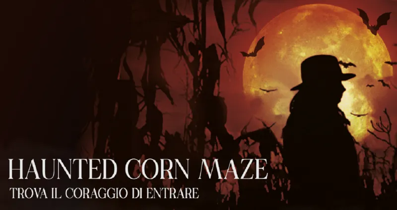 Labirinto di mais infestato Haunted Corn Maze 2026 Giardino delle zucche