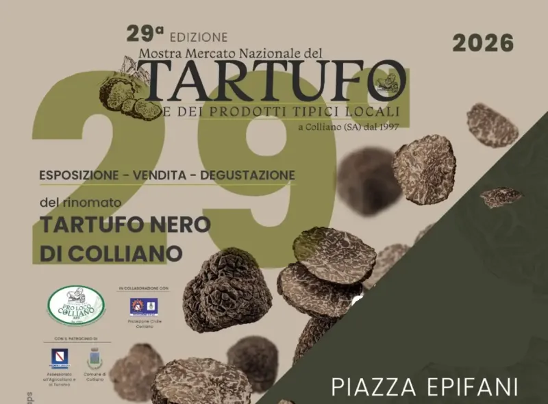 Mostra Mercato del Tartufo e dei prodotti tipici locali 2026 a Colliano