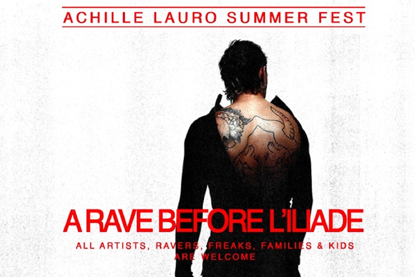 Achille Lauro in concerto 2024 Arena dei Pini