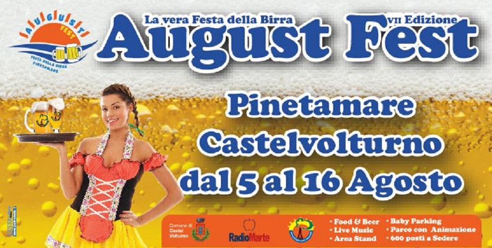 August Fest 2017 Festa della birra Pinetamare Castel Volturno.jpg