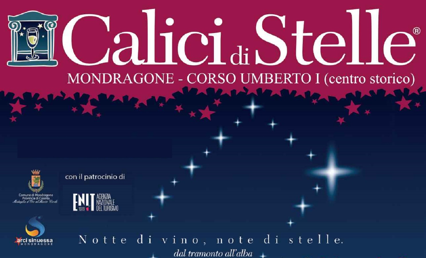 Calici sotto le stelle e Notte bianca dell'arte 2025