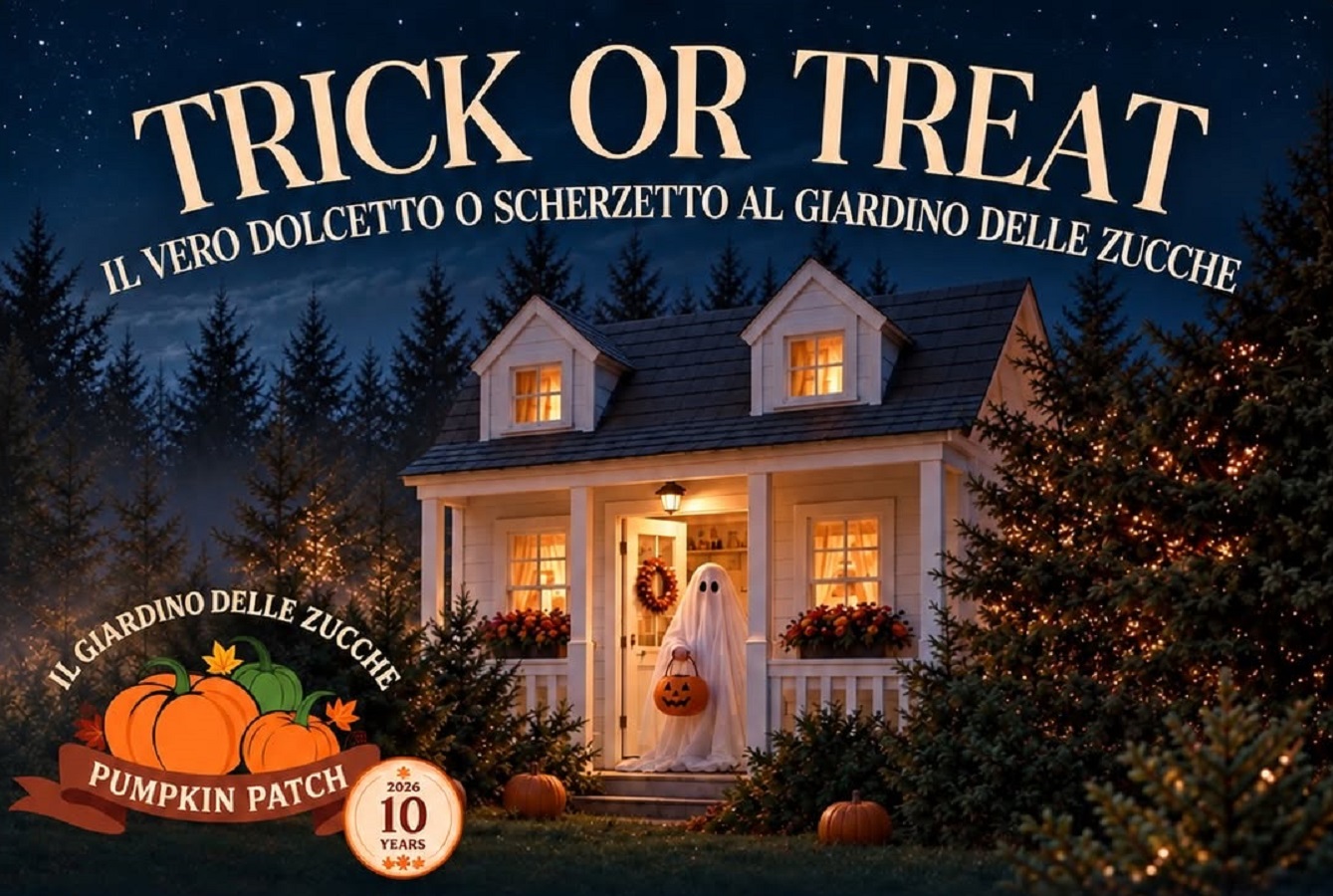 Dolcetto o scherzetto Trick or Treat 2026 Giardino delle zucche