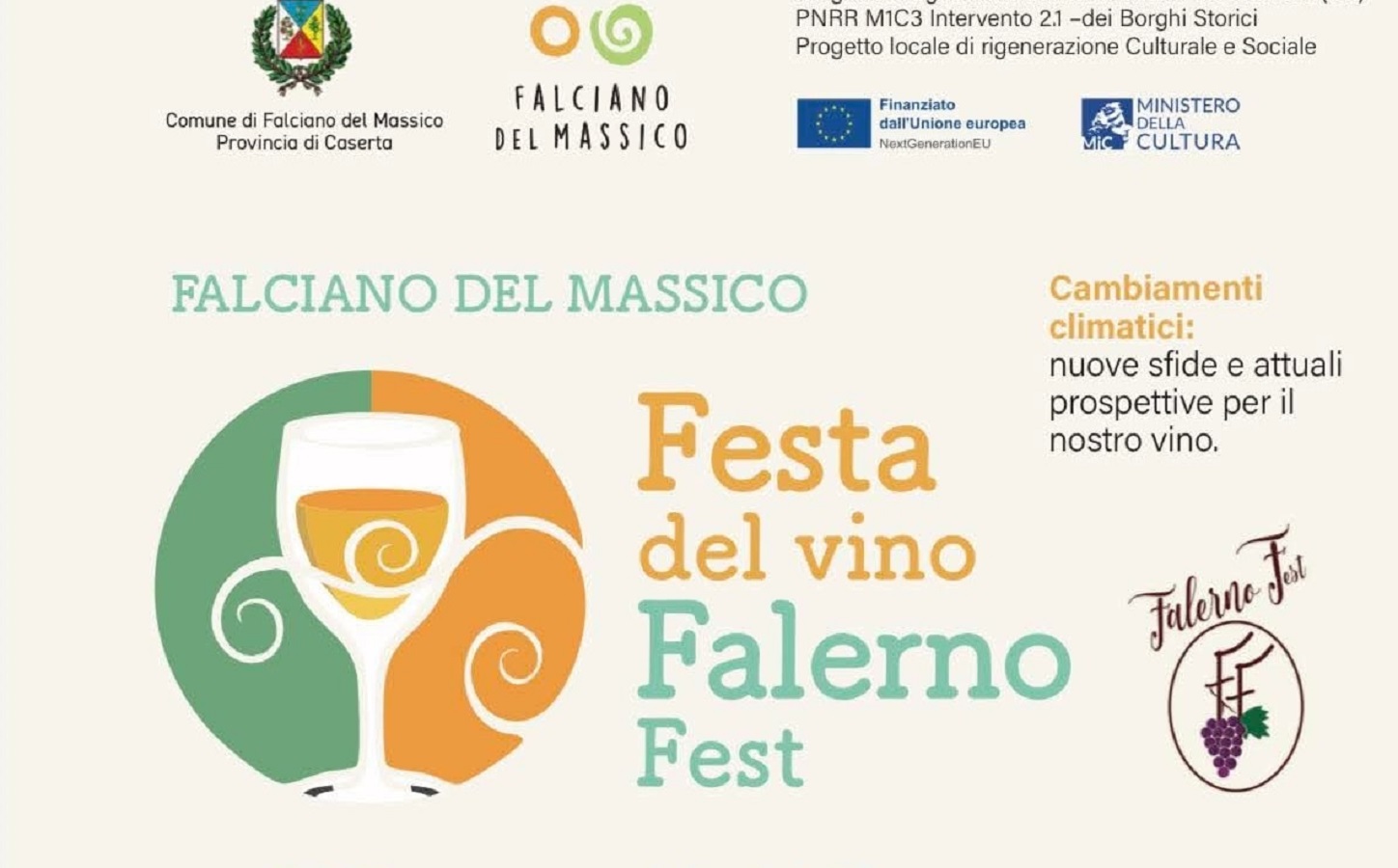 Falerno Fest 2025 Festa del vino