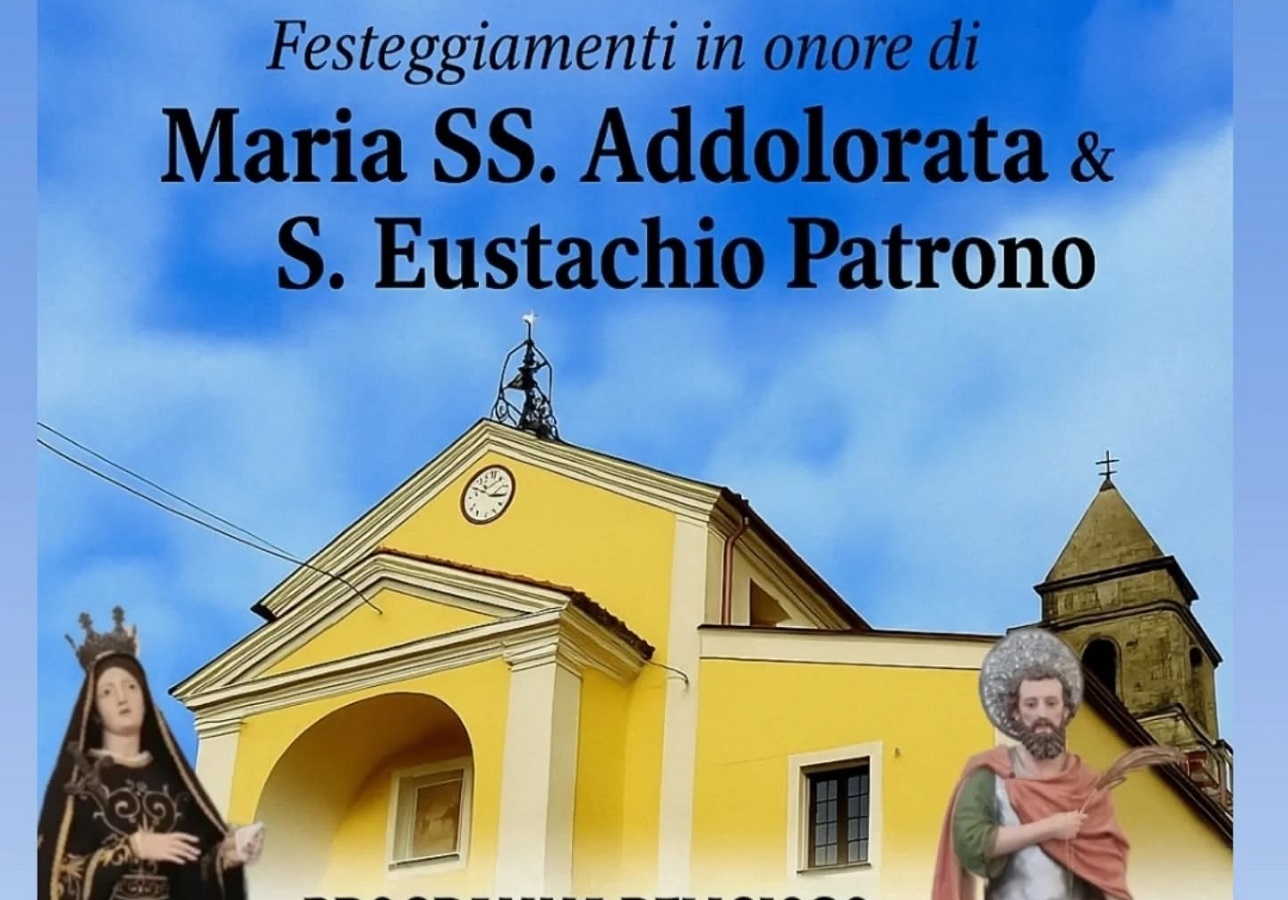 Festa Maria SS. Addolorata e S. Eustachio 2025