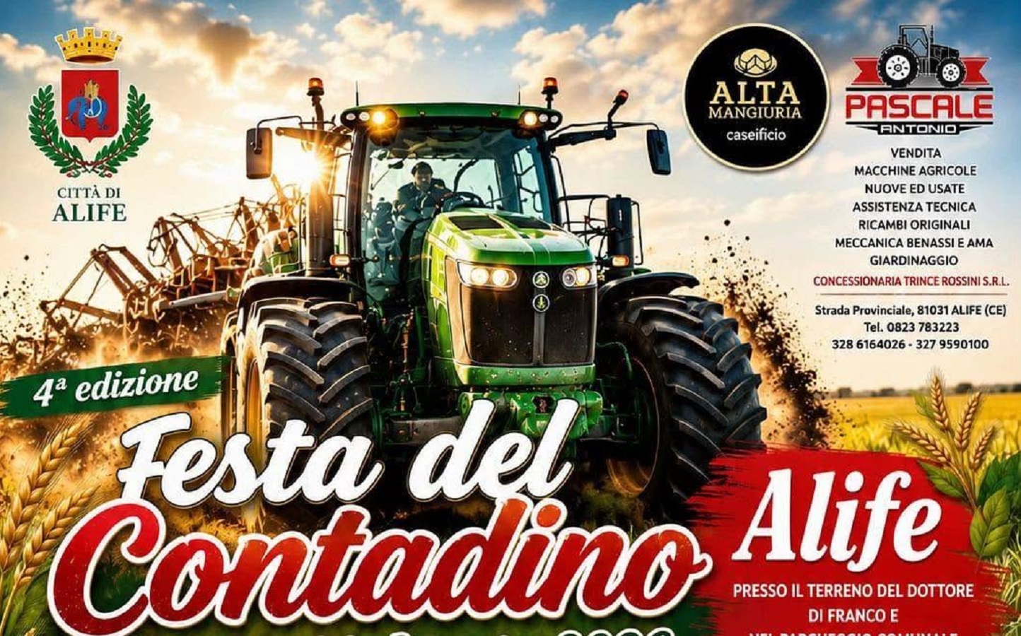 Festa del contadino 2026 a Alife