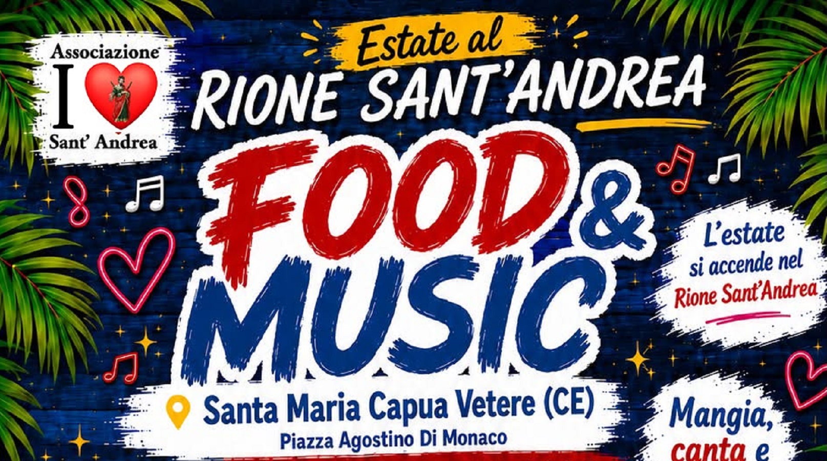 Food e Music 2026 Estate al Rione Sant'Andrea
