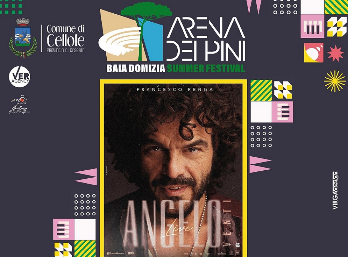 Francesco Renga in concerto 2025 Arena dei Pini - Baia Domizia