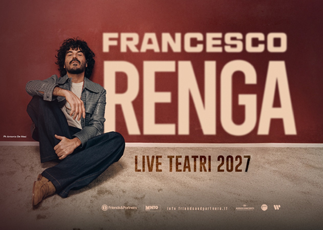 Francesco Renga in concerto 2027 Teatro Augusteo