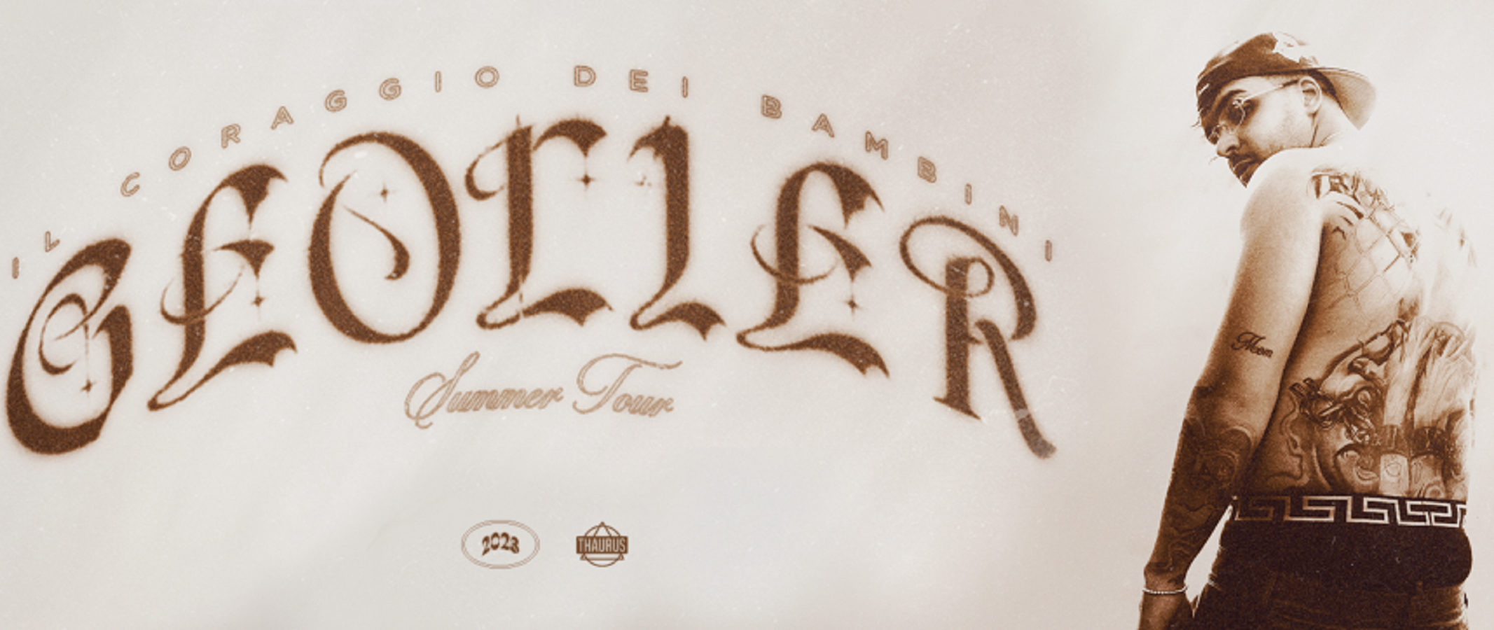 Geolier in concerto 2023 Arena Dei Pini