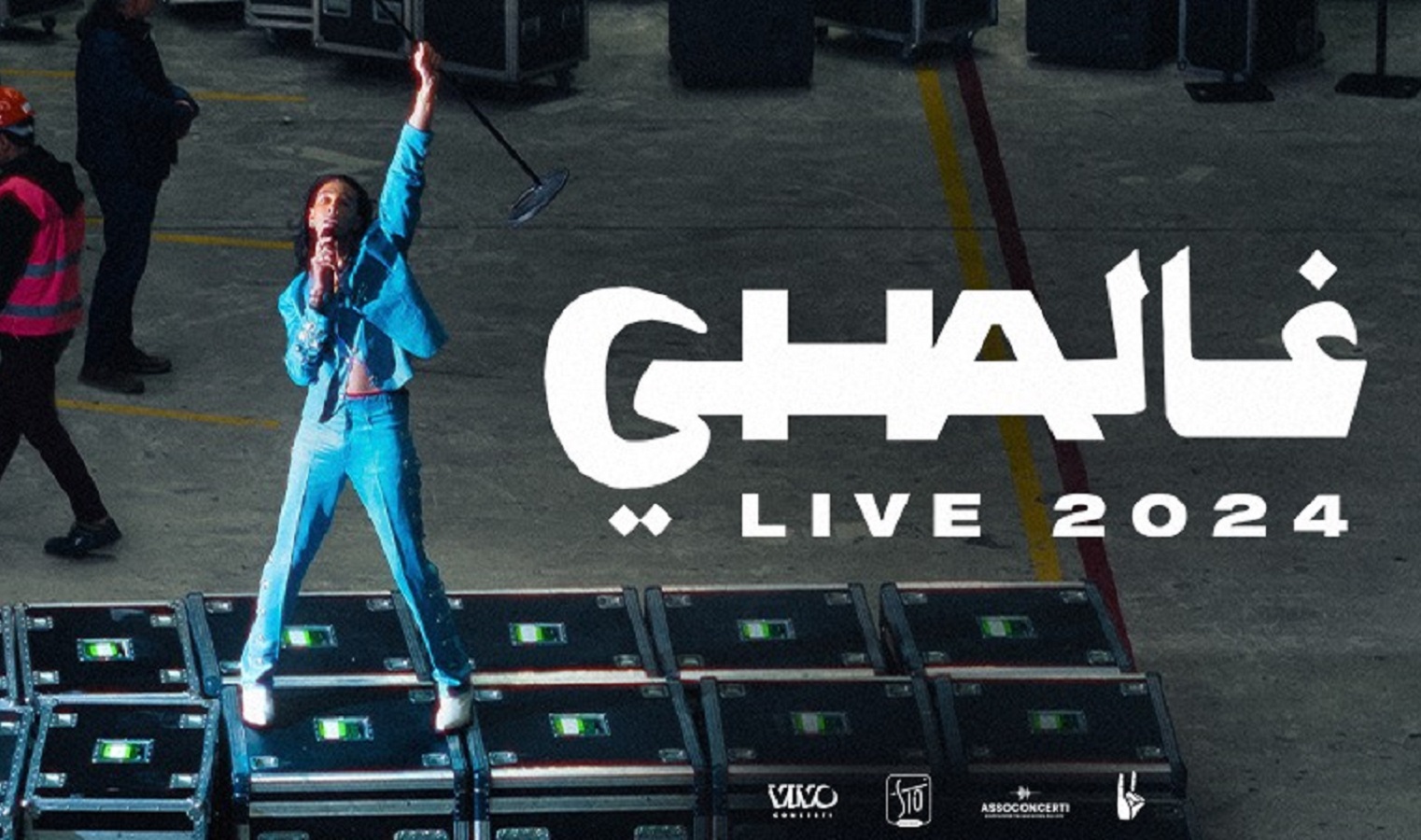 Ghali in concerto 2024 Palapartenope - Napoli