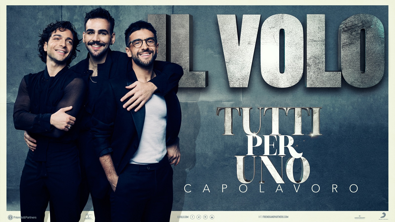 Il Volo in concerto alla Reggia 2024