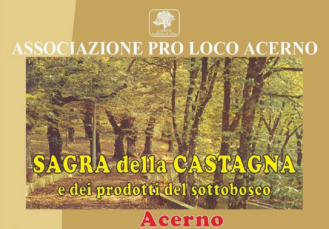 Sagra della Castagna e dei Prodotti del Sottobosco 2025