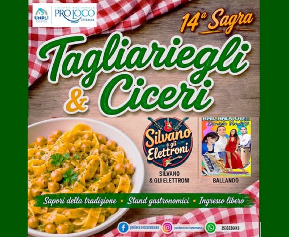Sagra Tagliariegli e Ciceri 2026