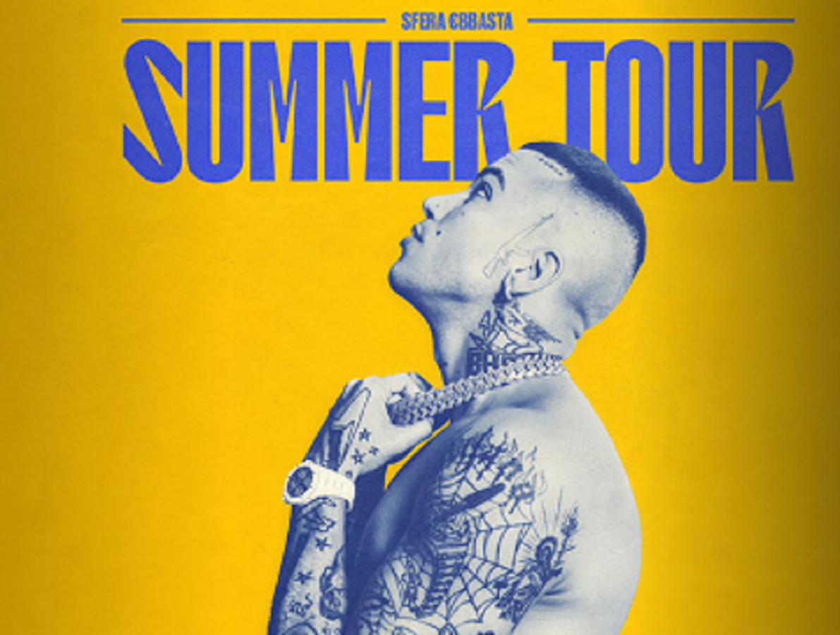 Sfera Ebbasta in concerto Arena dei pini