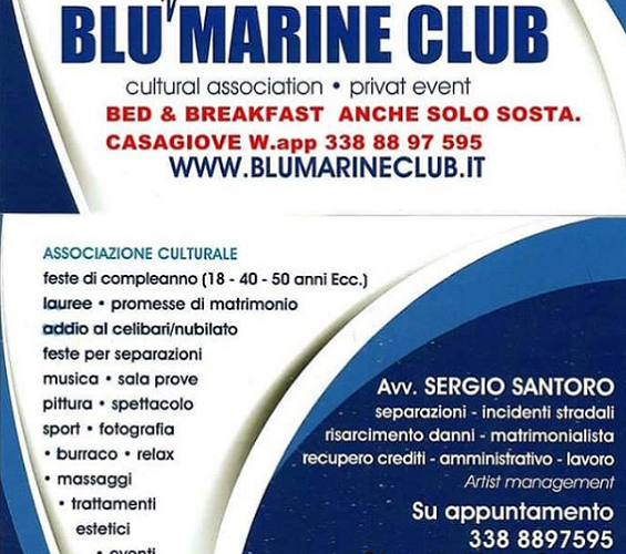 Blu Marine Club Bed Breakfast e Luxury Events Casagiove CE.png