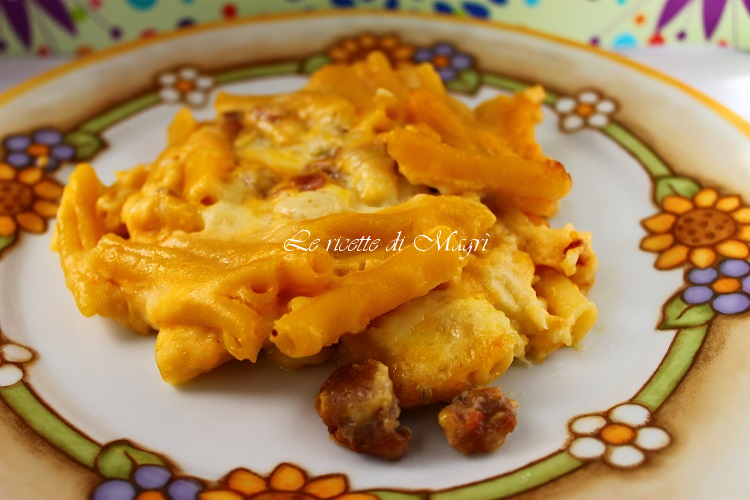 Pasta zucca e salsiccia.JPG