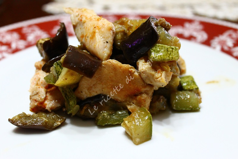 Petto di pollo con verdure al forno.JPG