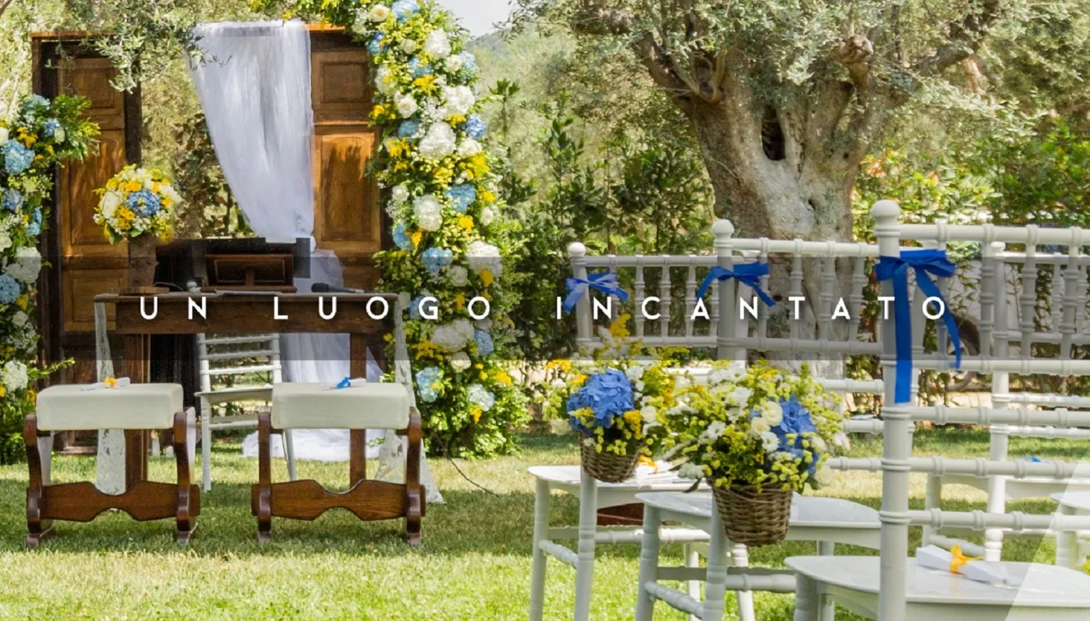 Foto della villa per matrimoni Aquamadre a Bellona