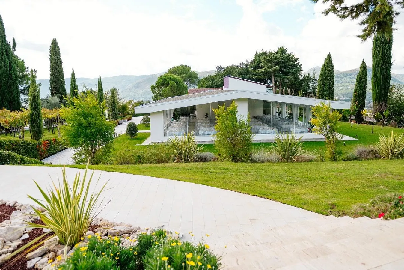 Foto della villa per matrimoni Sentieri di Cibele a Caiazzo