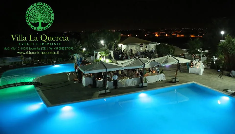 Foto della villa per matrimoni Villa La Quercia a Sparanise
